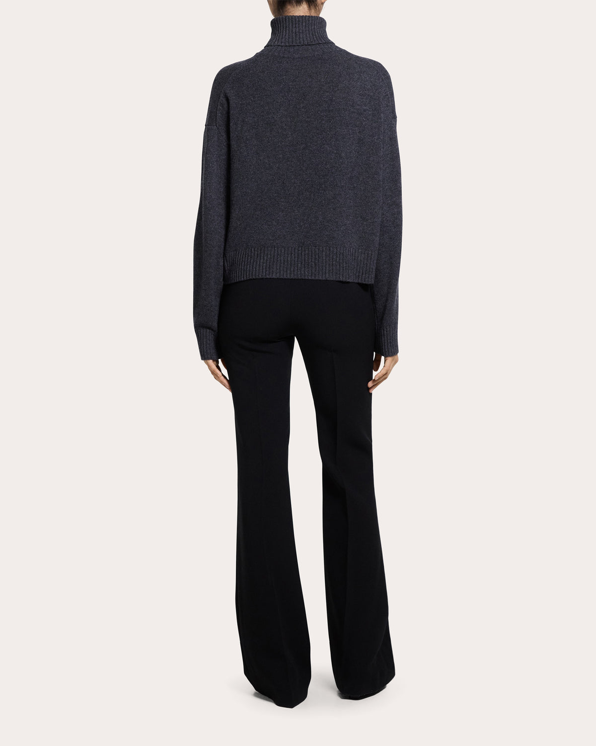 Cashmere Knit Turtleneck Pullover