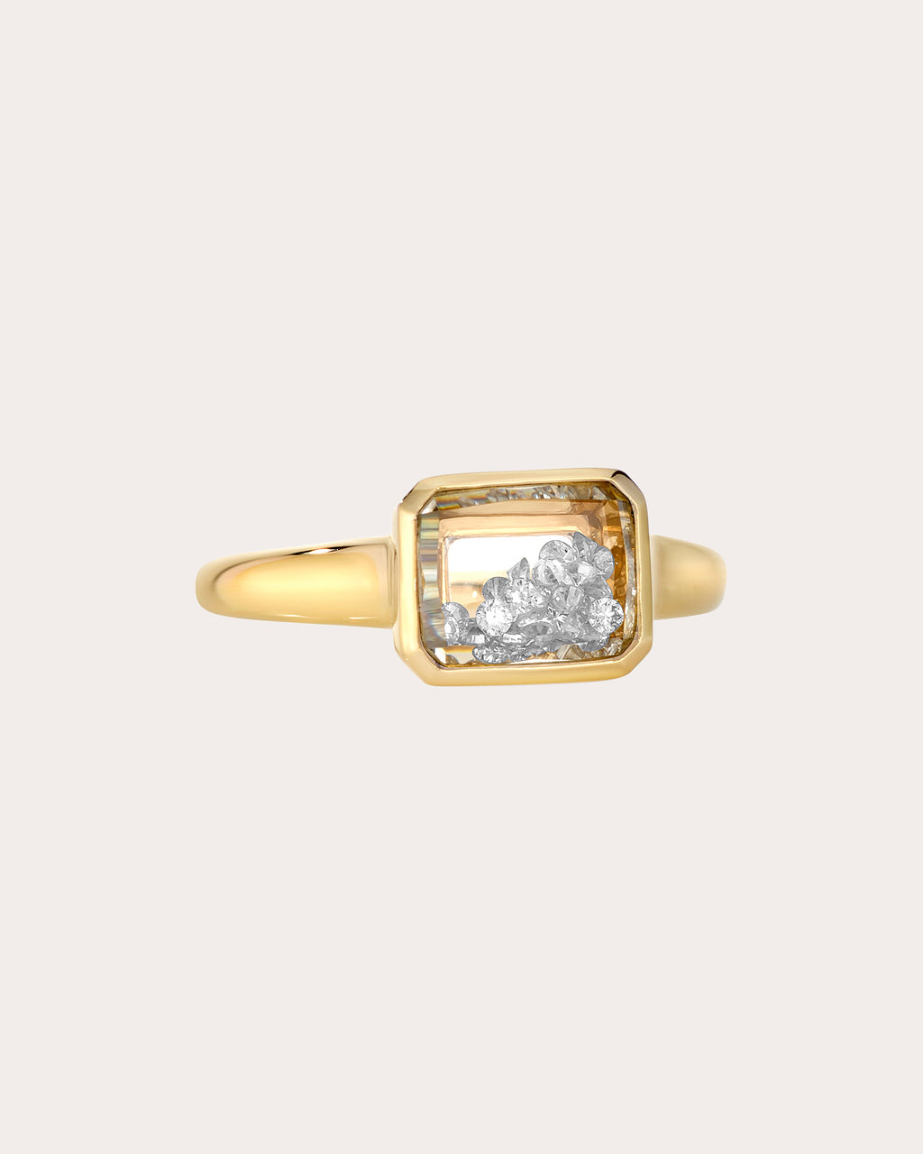 Diamond Neue Petite Step-Cut Ring