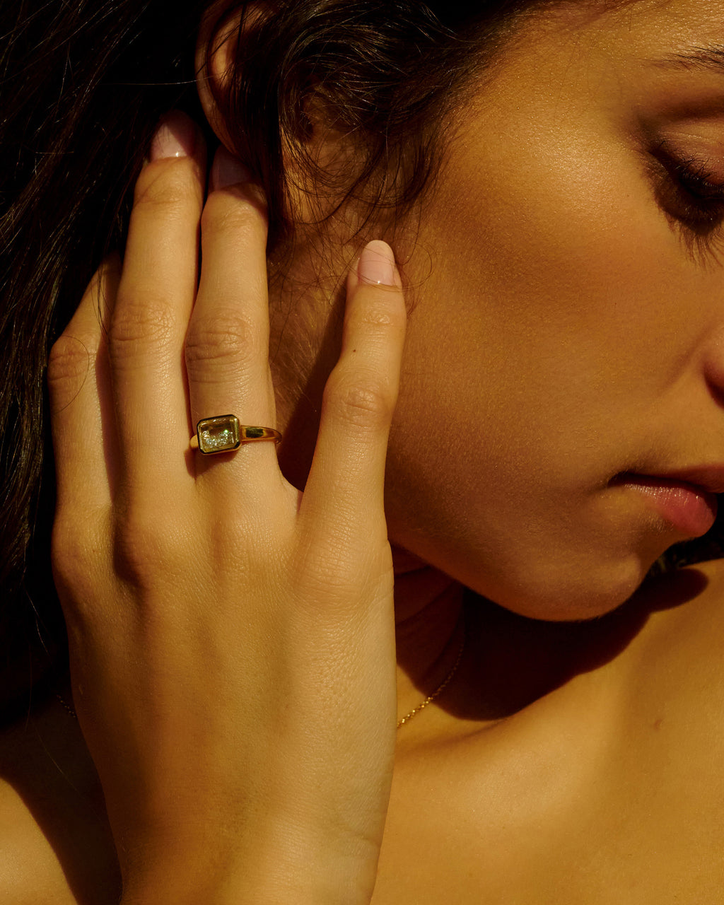 Diamond Neue Petite Step-Cut Ring