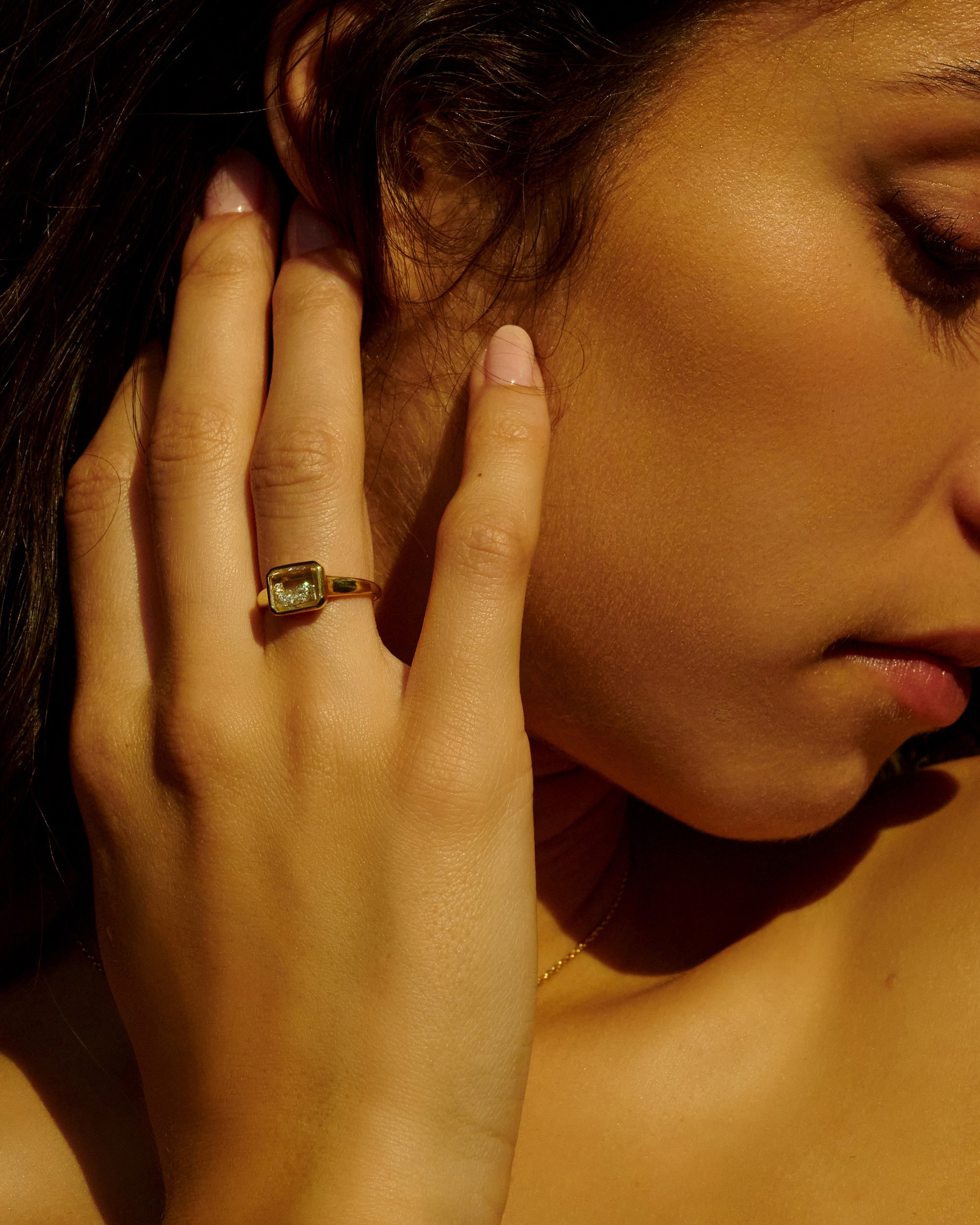 Diamond Neue Petite Step-Cut Ring
