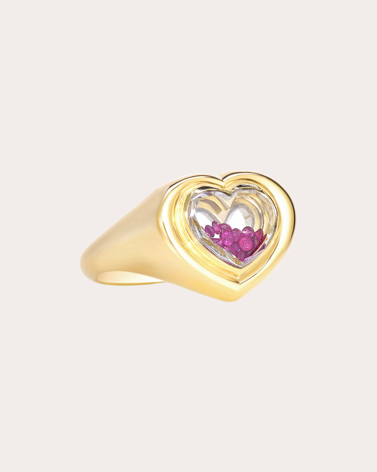 Ruby Afeto Signet Ring