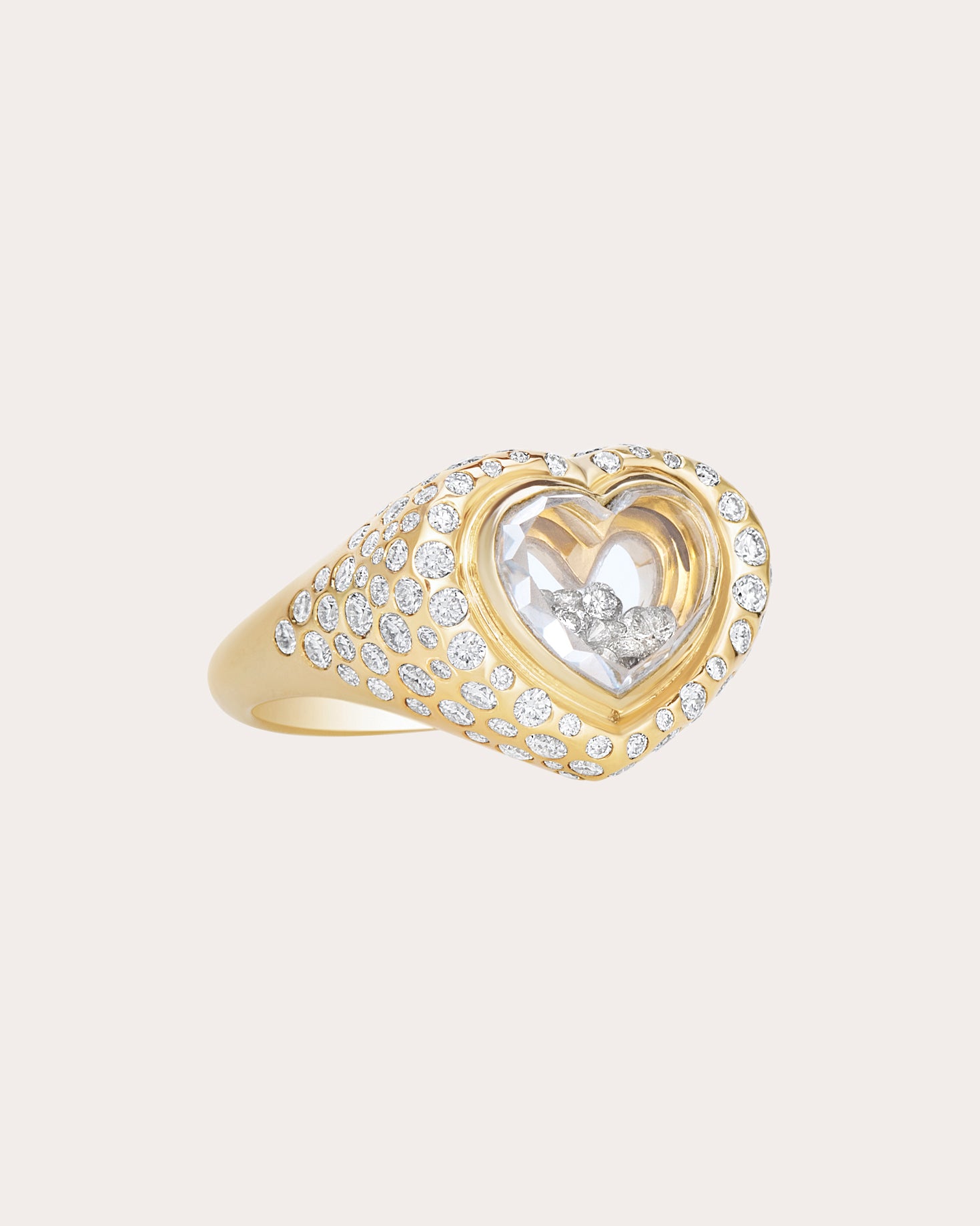Diamond Afeto Gala Signet Ring