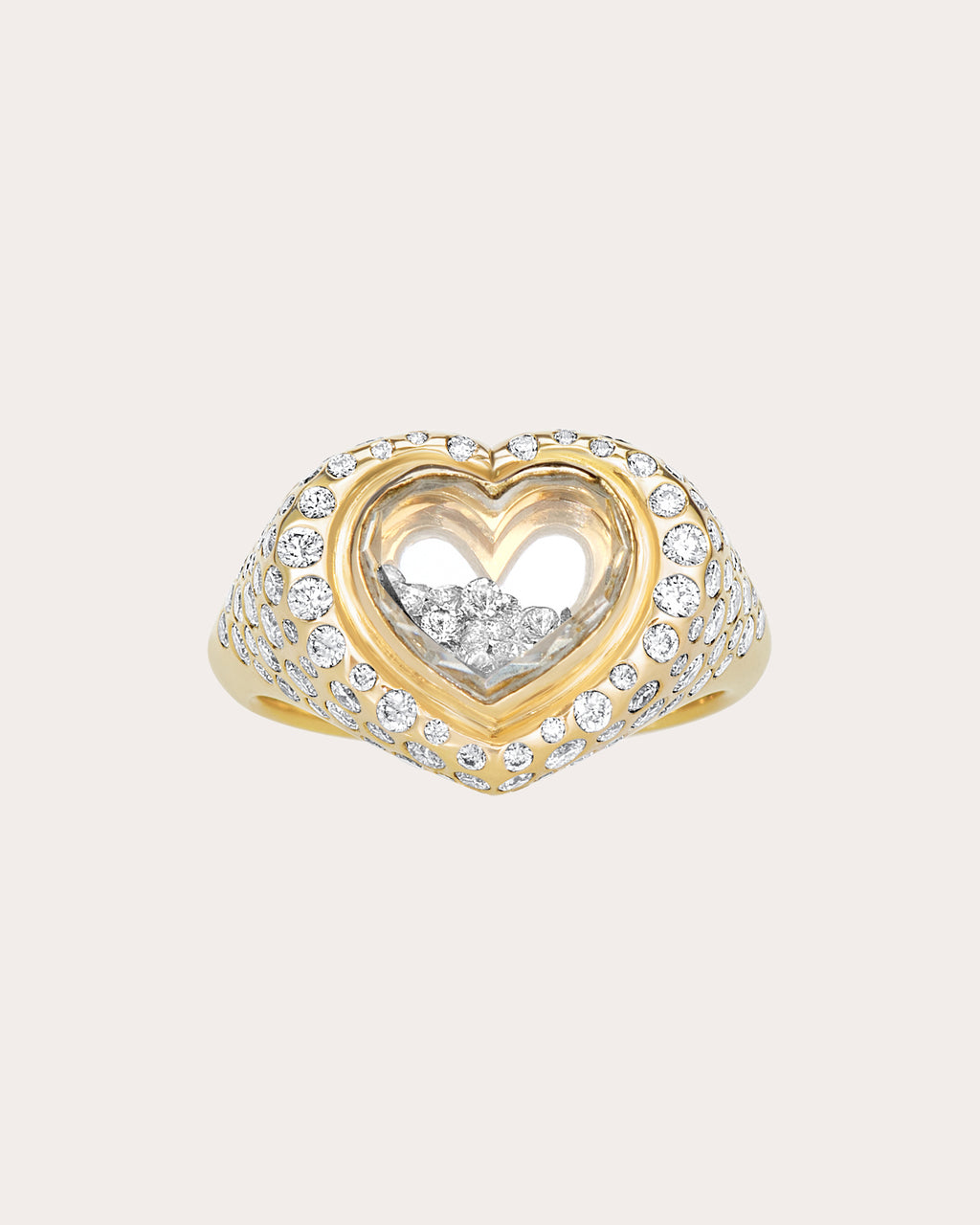 Diamond Afeto Gala Signet Ring
