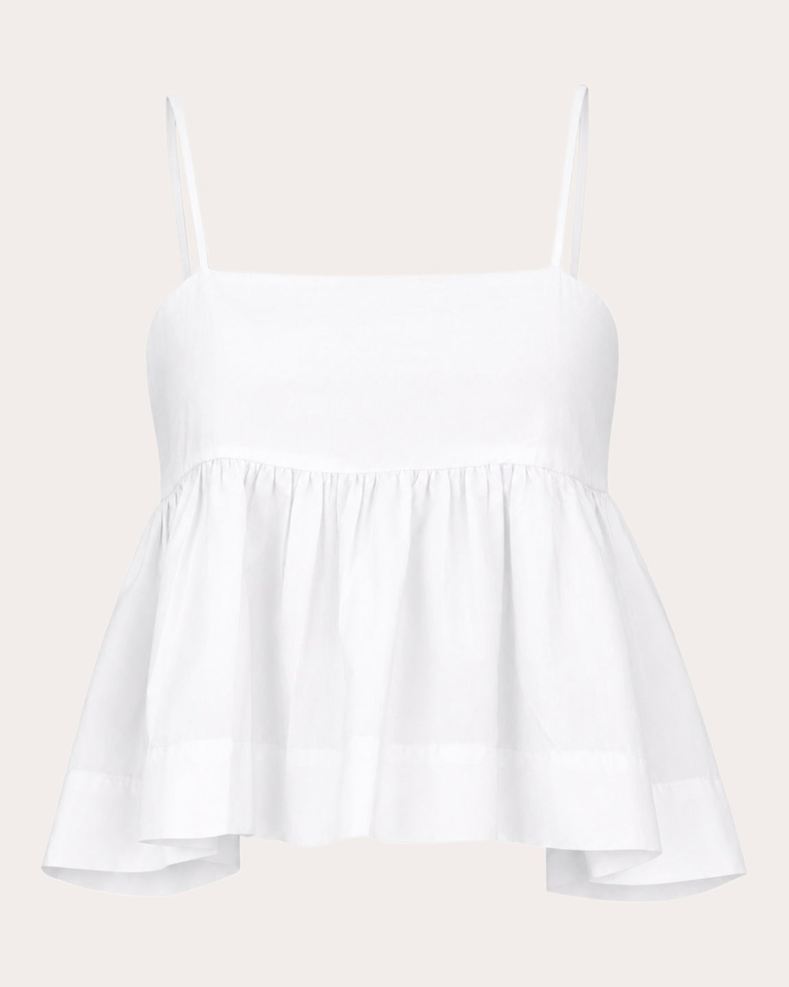 Rachel Taffeta Empire-Waist Top