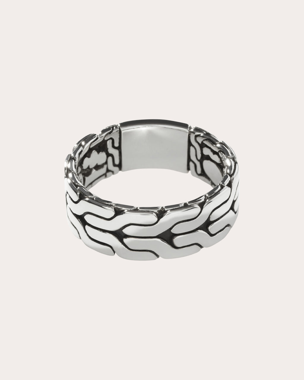 Carved Chain Band Ring