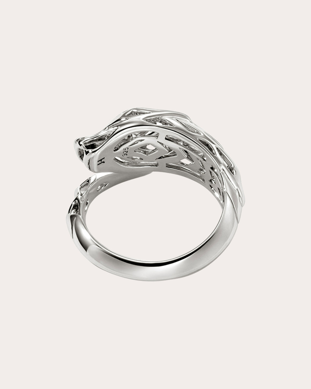 Blue Sapphire Naga Ring