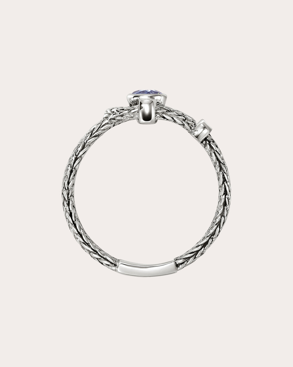 Tanzanite & Diamond Icon Ring