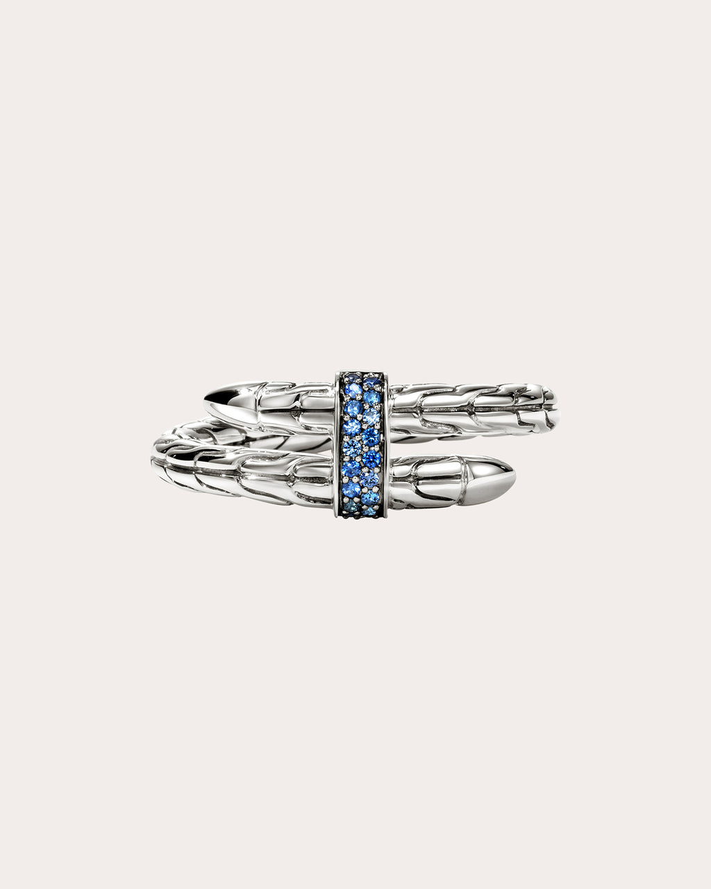 Blue Sapphire Spear Ring