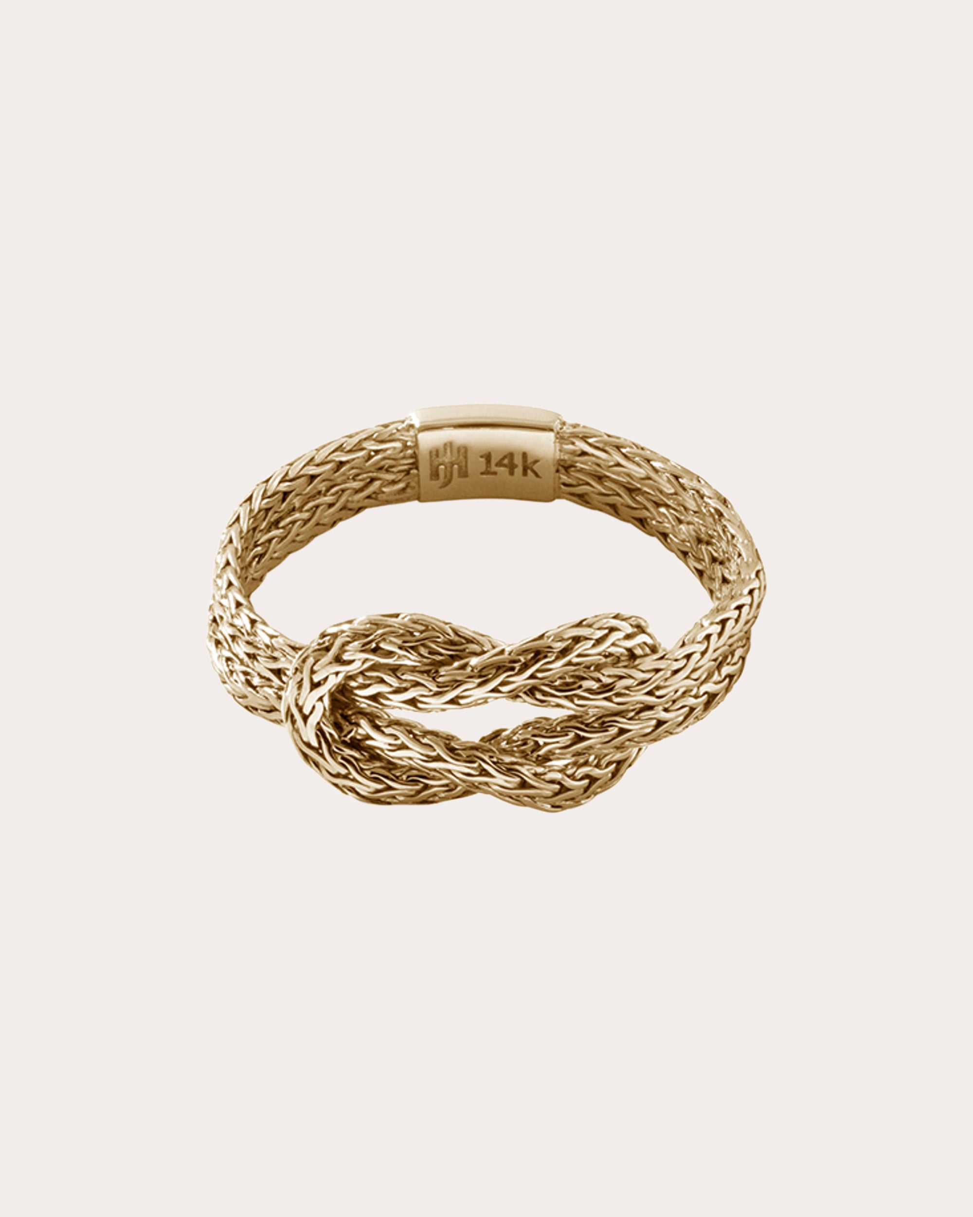 14k Gold Love Knot Ring