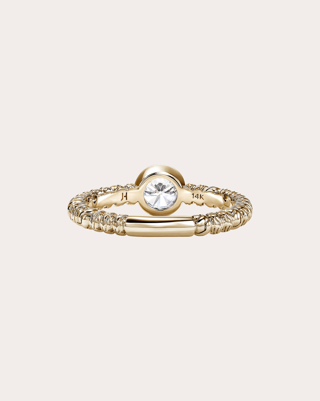 Diamond & 14k Gold JH Lovestruck™ Heishi Ring