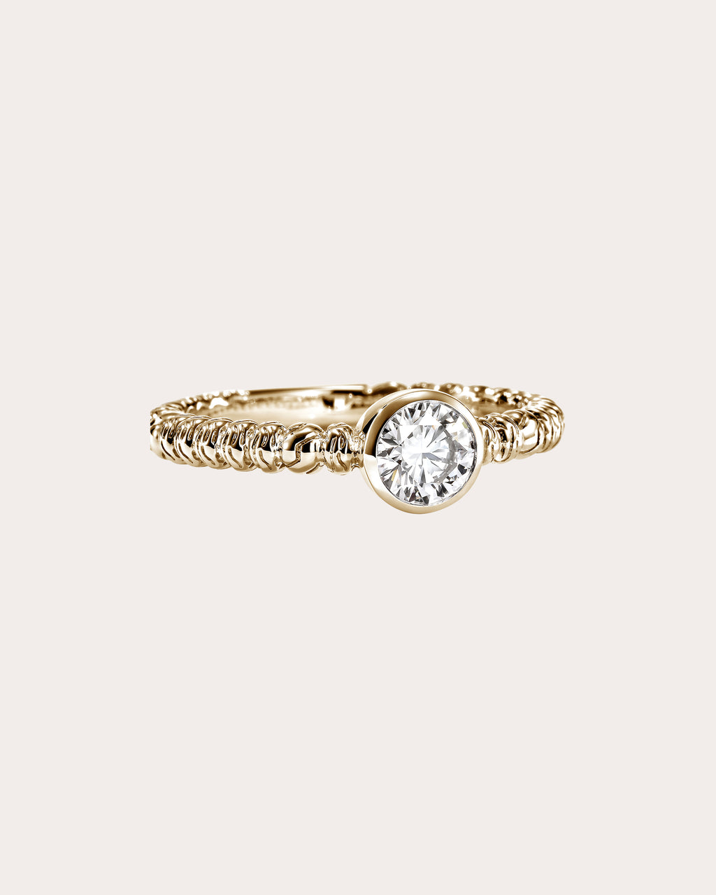 Diamond & 14k Gold JH Lovestruck™ Heishi Ring