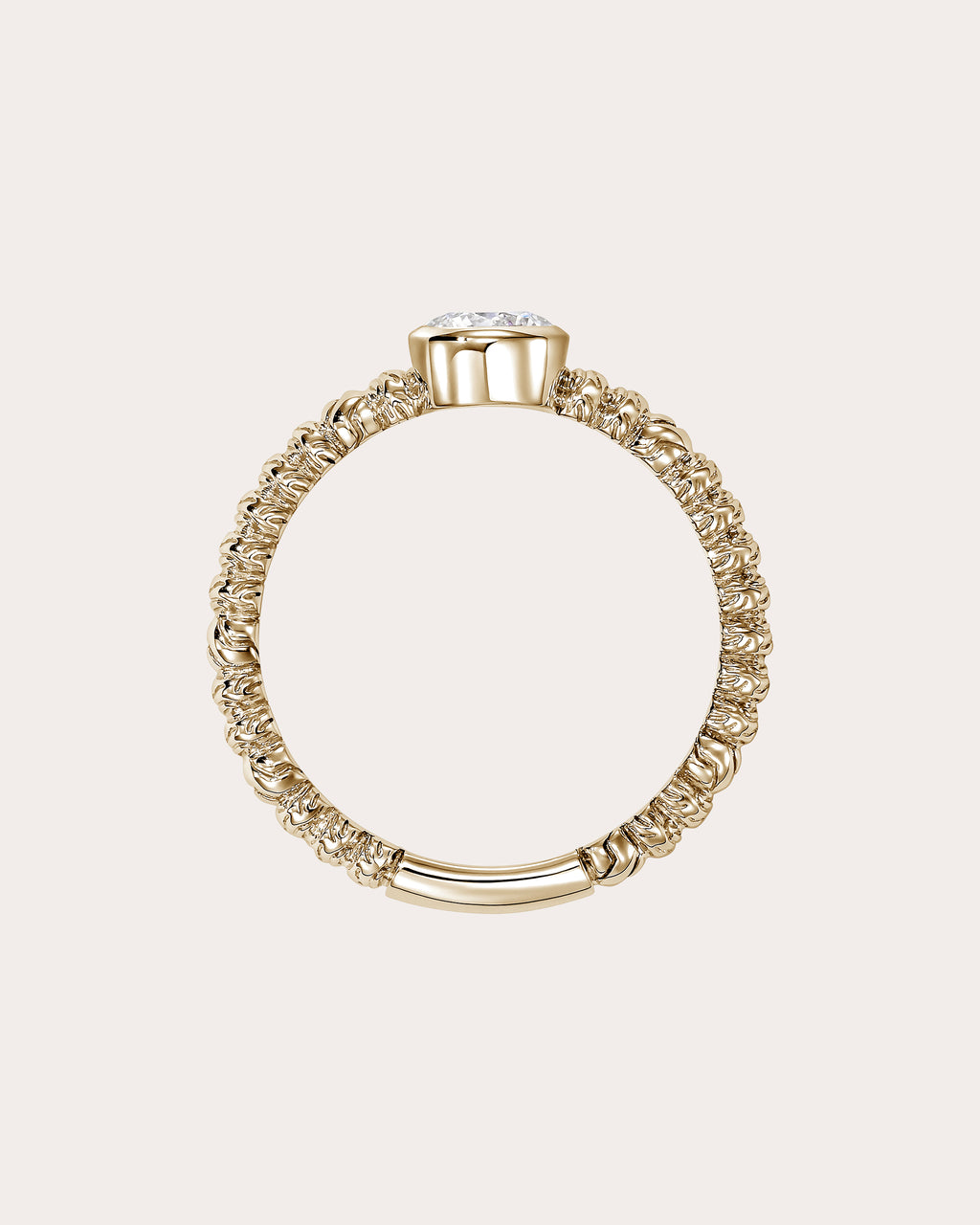 Diamond & 14k Gold JH Lovestruck™ Heishi Ring