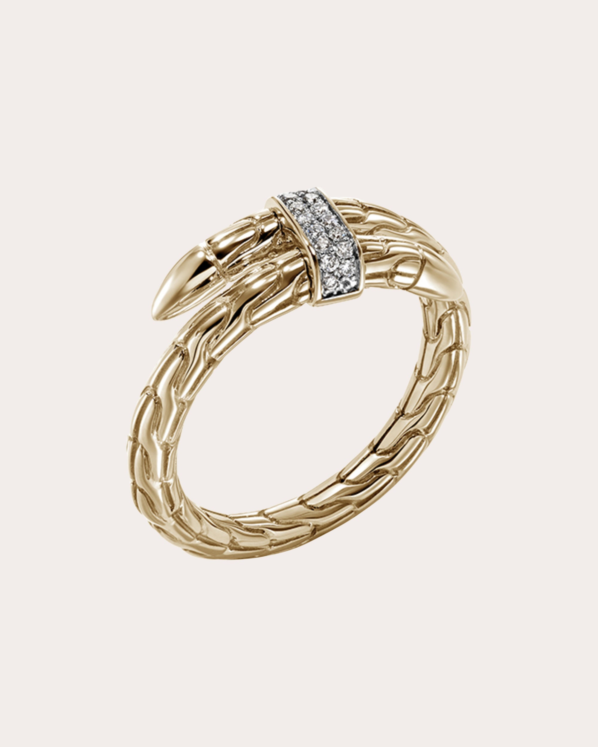 Diamond & 14k Gold Spear Ring