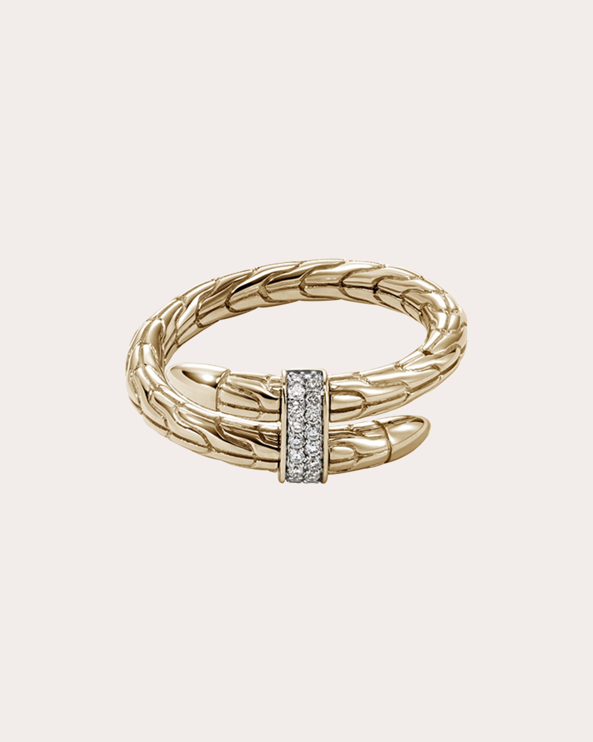 Diamond & 14k Gold Spear Ring