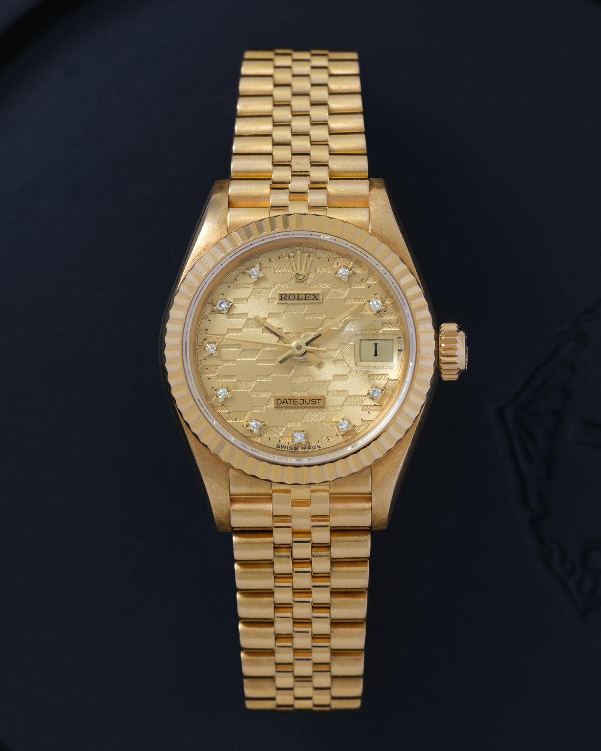 Vintage Rolex DateJust Chevrolet Dial Watch