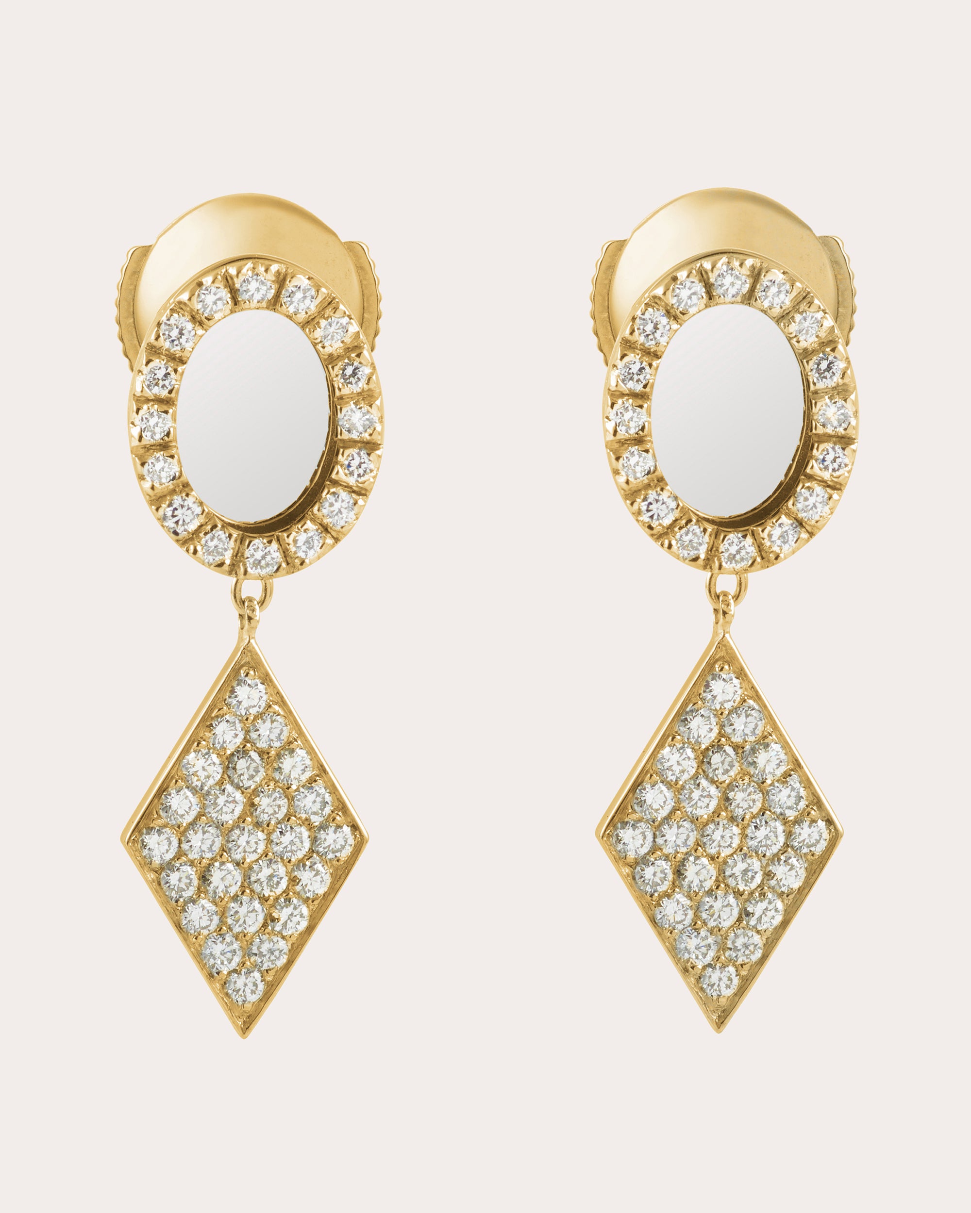 Sagesse 18K Gold and Lab-Grown Diamond Earrings