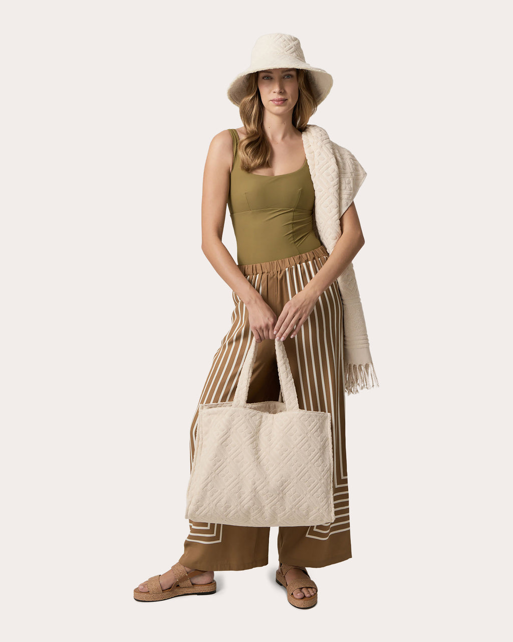 Rocamar Terry Jacquard Tote Bag