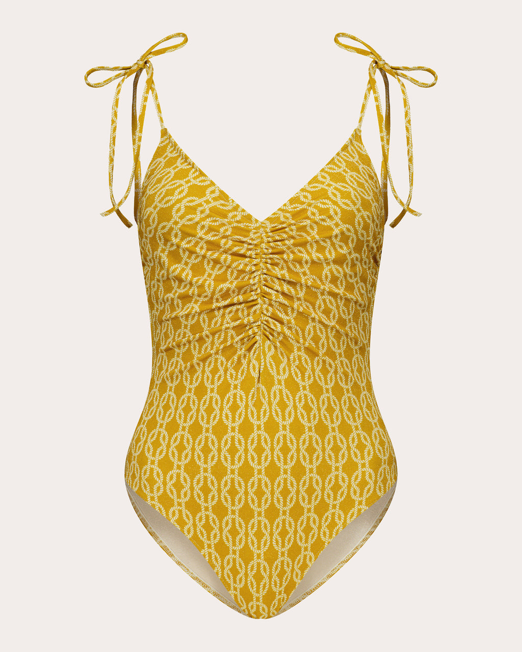Rosie Trellis Tie-Strap One-Piece