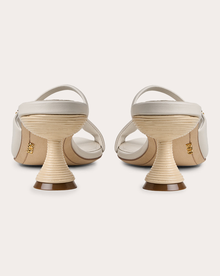 Mabella 55 Asymmetric Leather Sandal