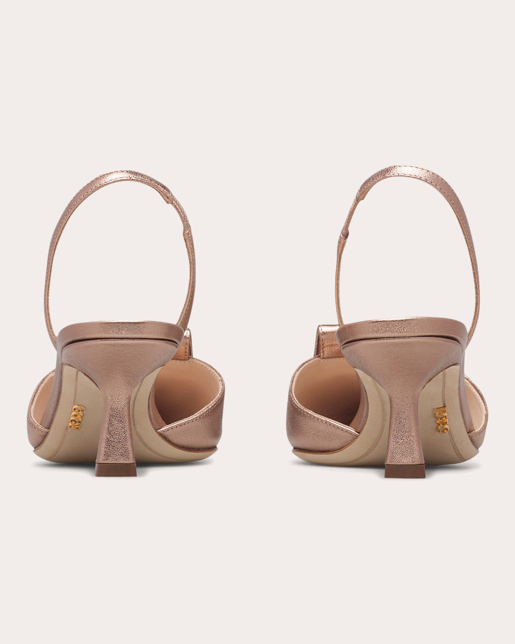 Dafne 55 Crystal Leather Slingback