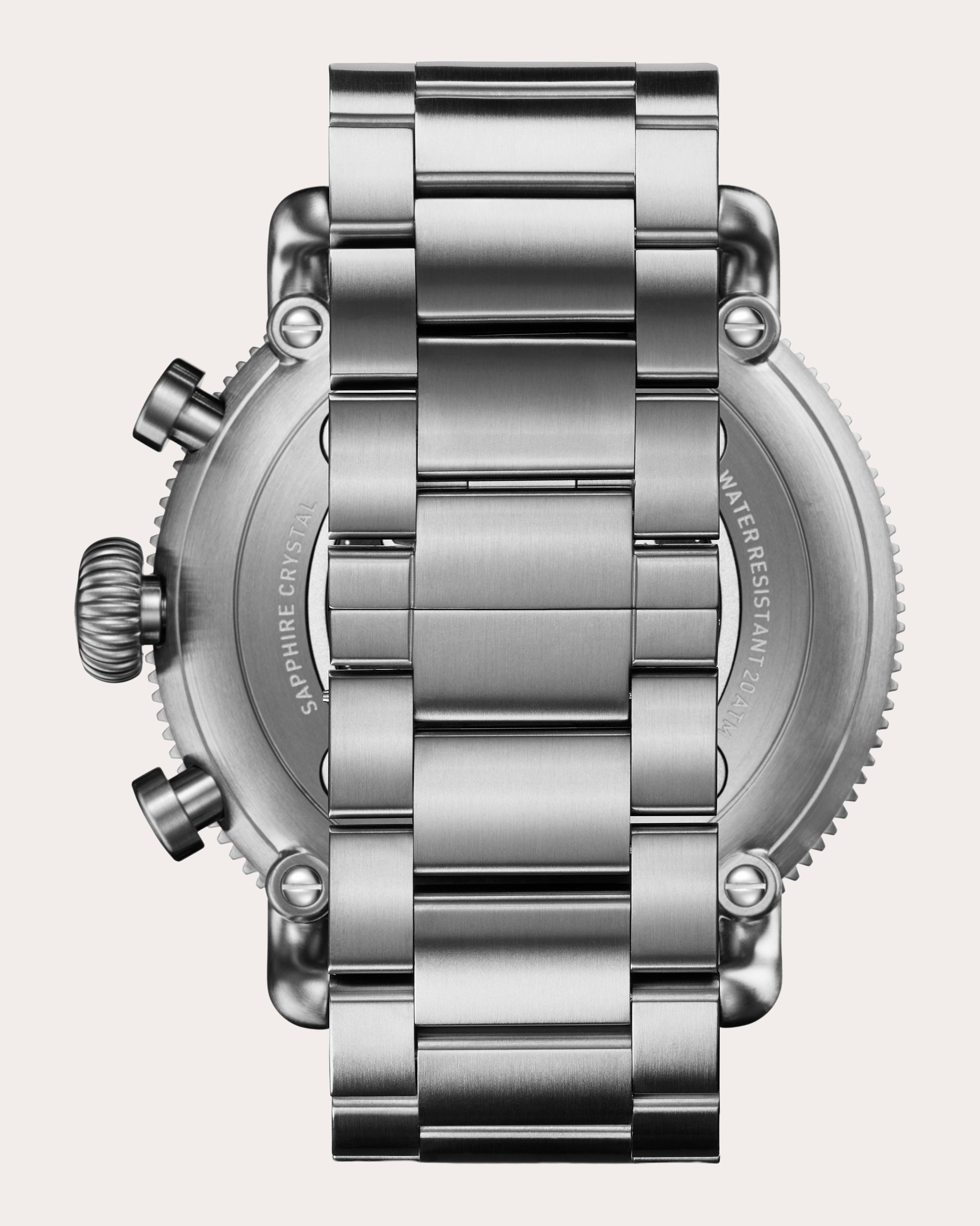 Men's Black Blizzard Runwell 48mm Chronograph Watch
