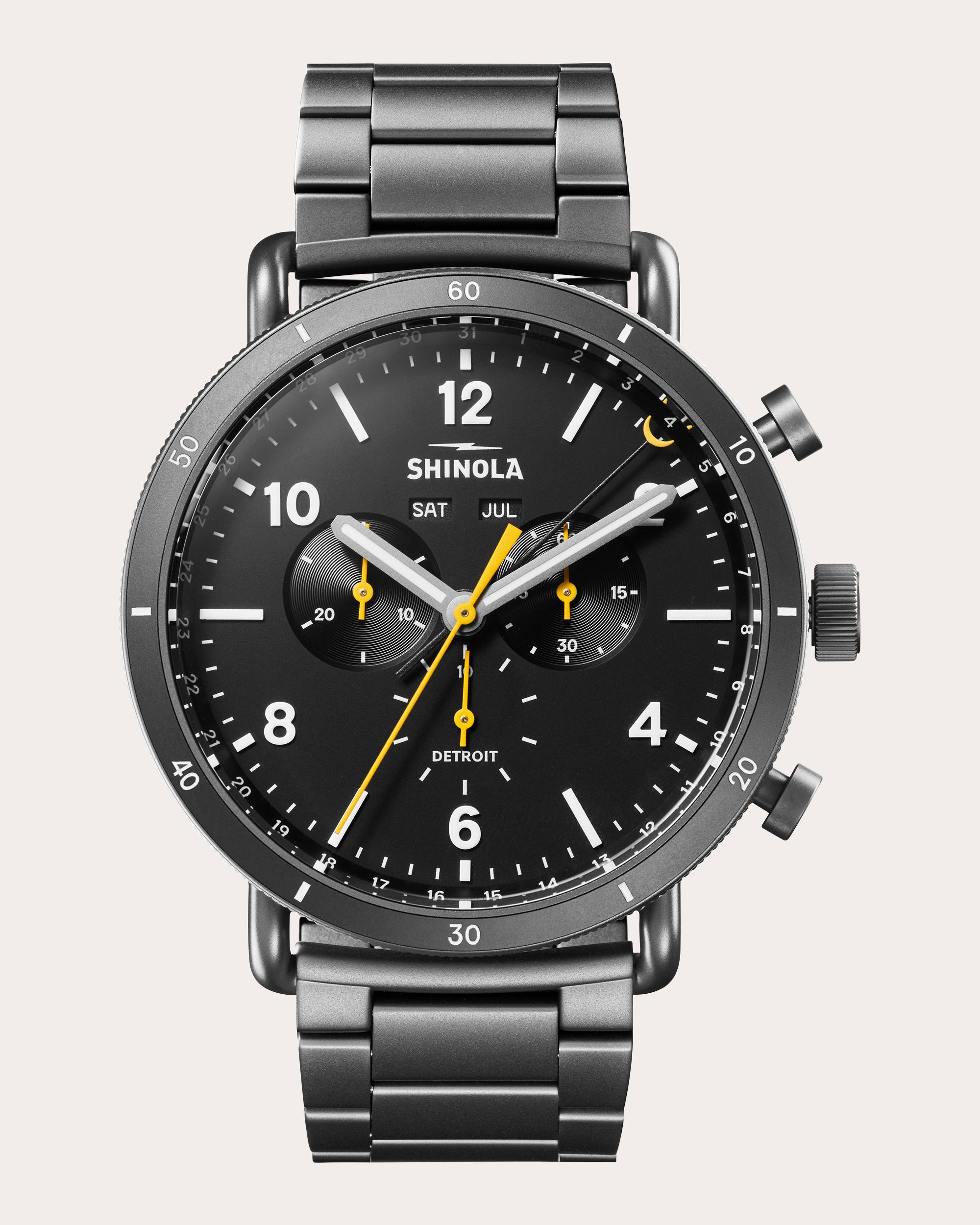 Men's Canfield Sport 45mm Chronograph Bracelet Watch