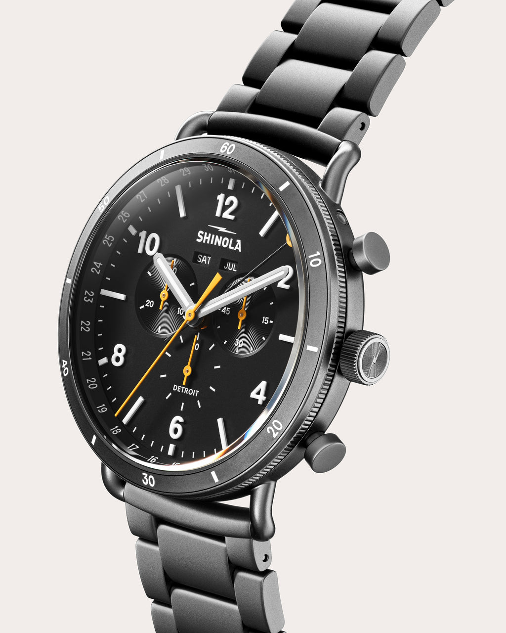 Men's Canfield Sport 45mm Chronograph Bracelet Watch