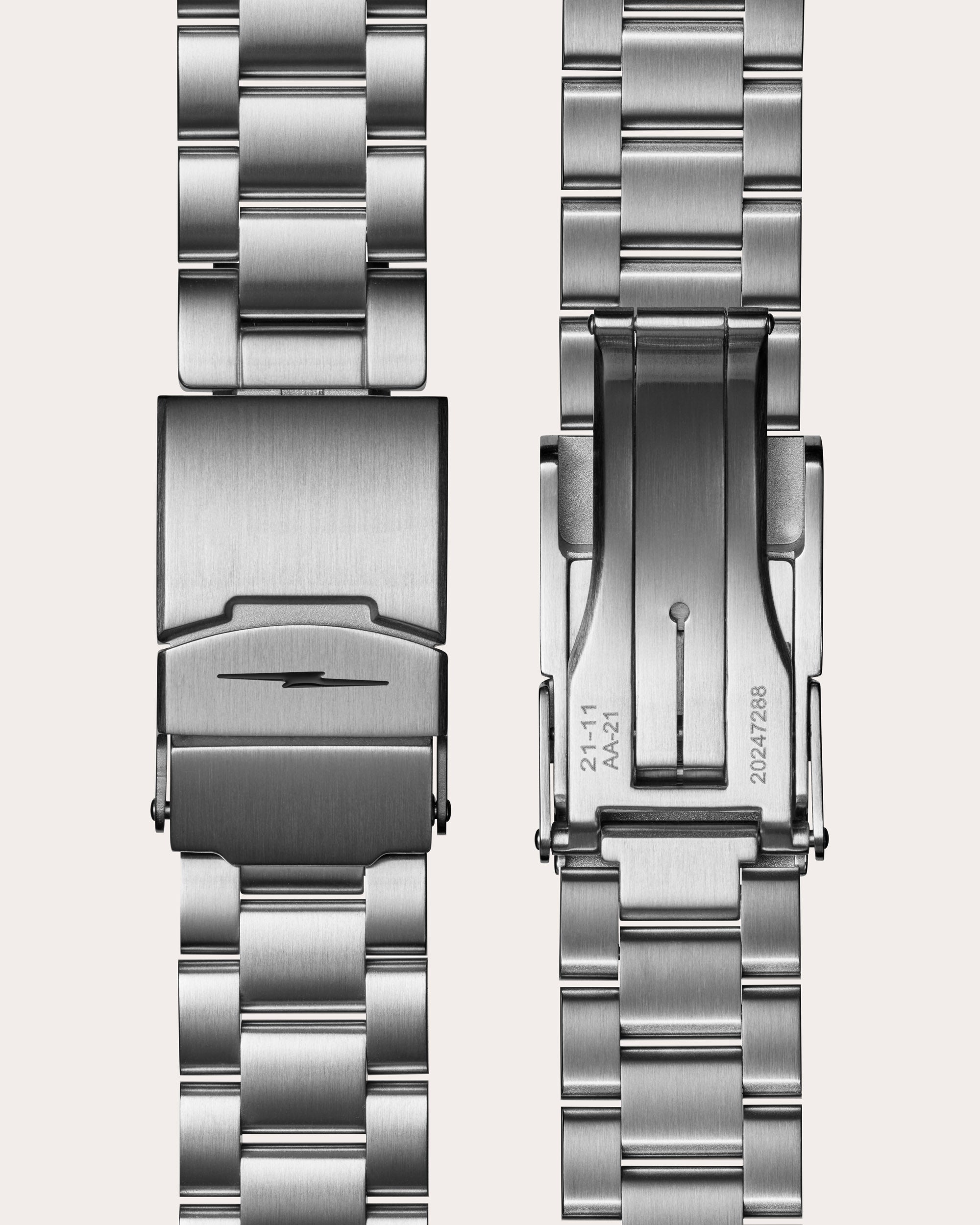 Men's Monster GMT 40mm Bracelet Watch Set