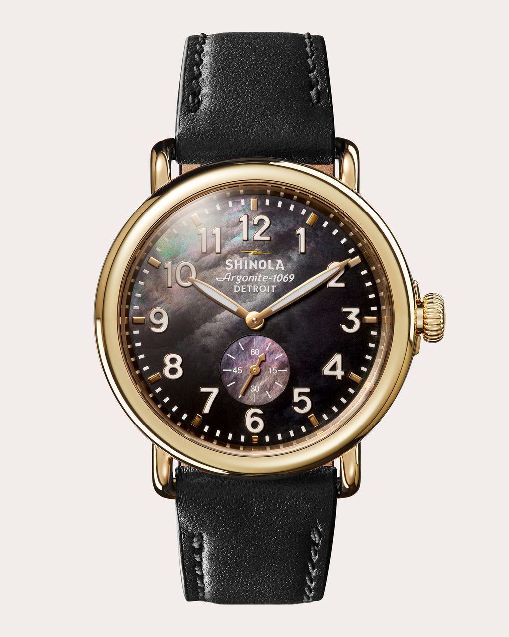 Mother of Pearl Runwell 41mm Sub-Second Watch