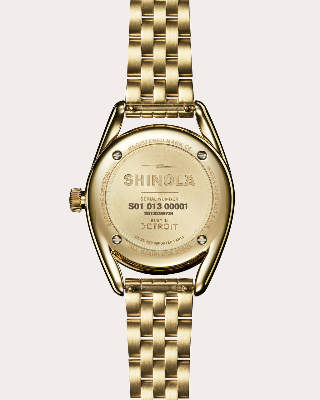 Petoskey Stone Derby 30mm Bracelet Watch