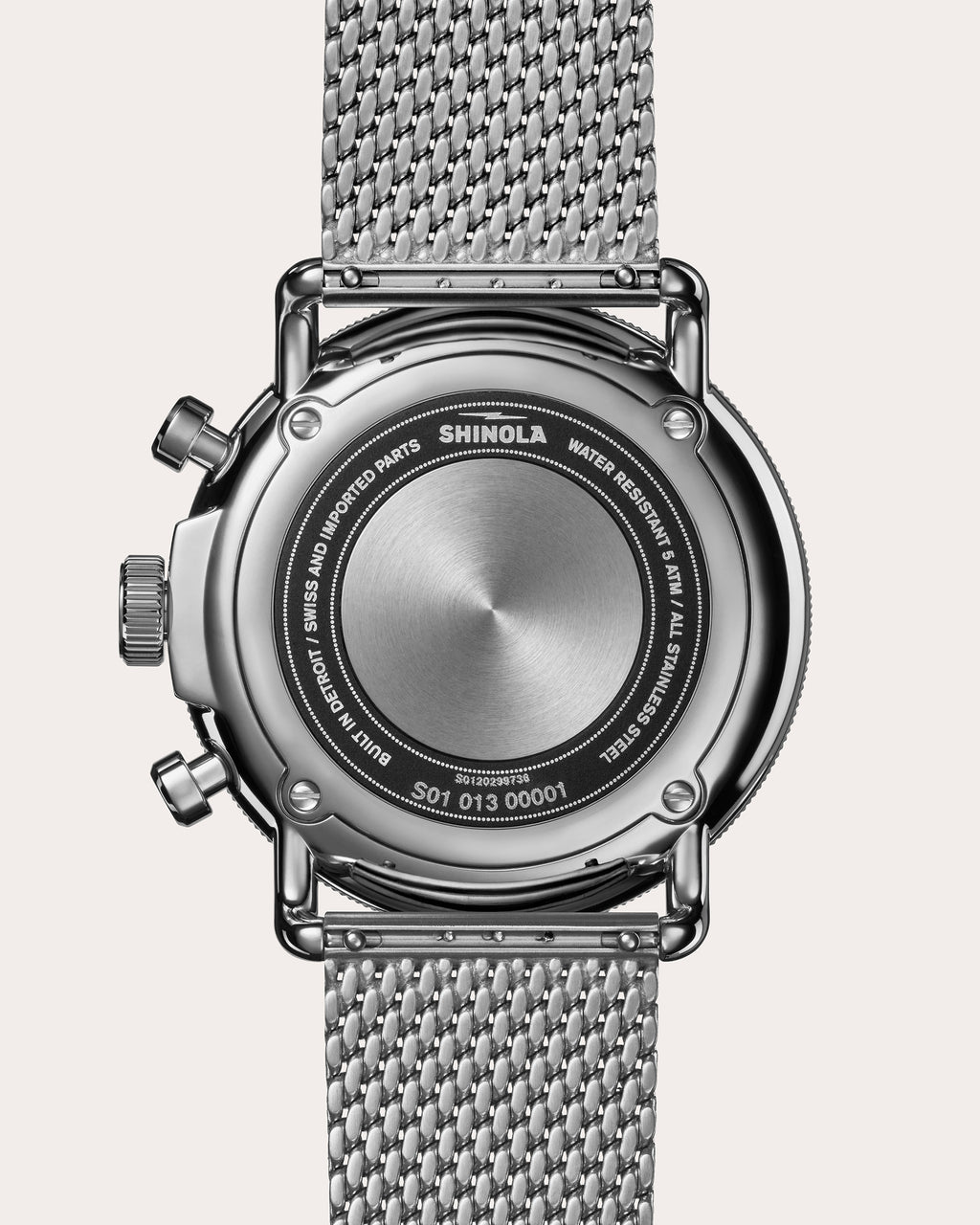 Men's Canfield C56 43mm Two-Eye Chronograph Watch