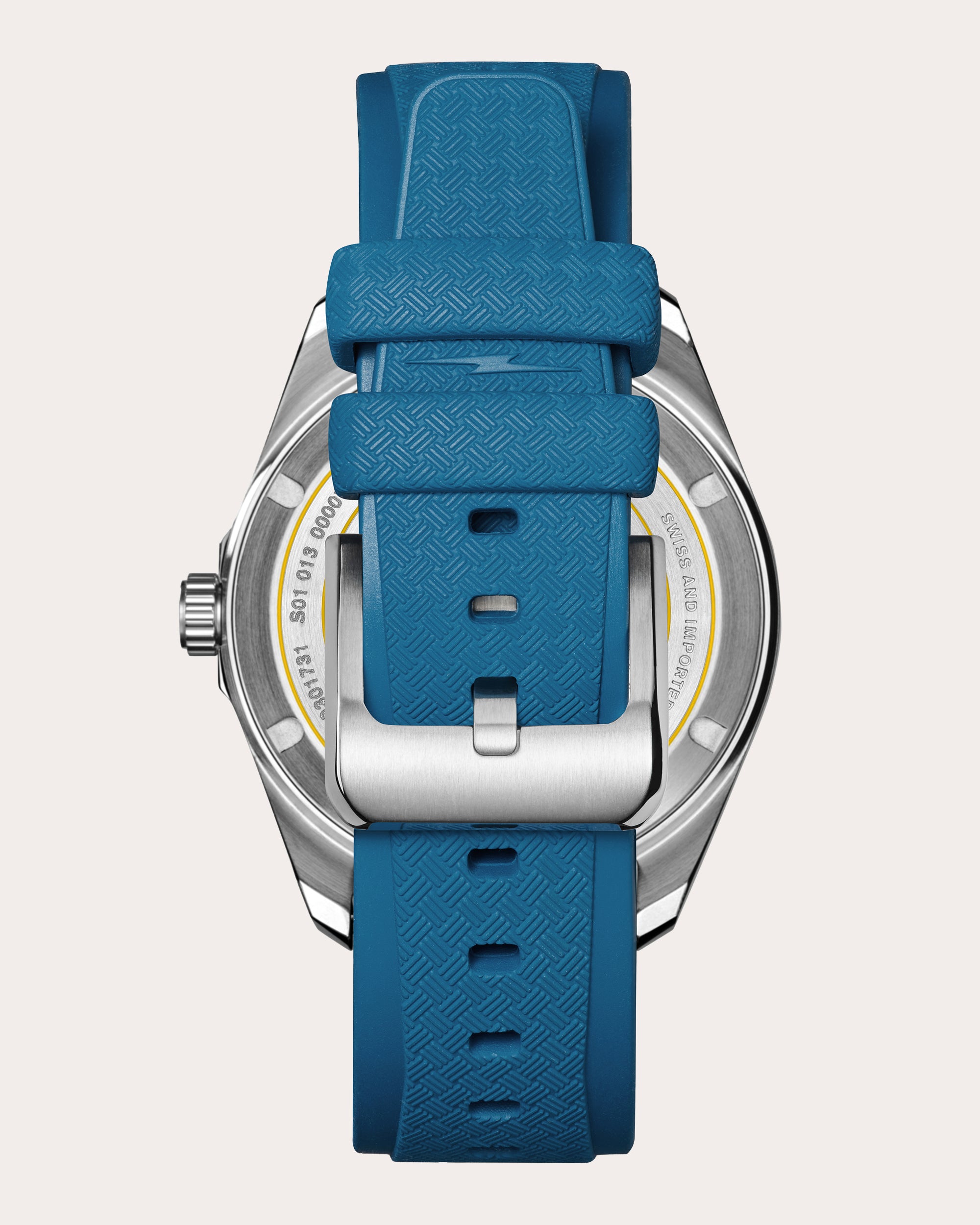 Men's Duck 40mm Rubber-Strap Watch