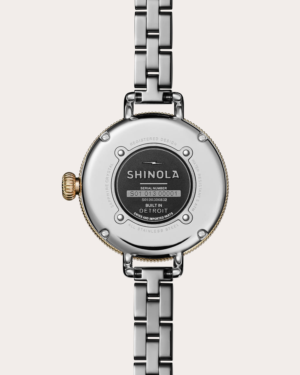 Petoskey Stone Birdy 34mm Bracelet Watch