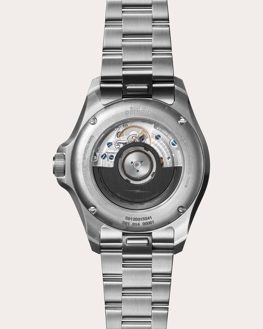 Men's Monster GMT 40mm Bracelet Watch