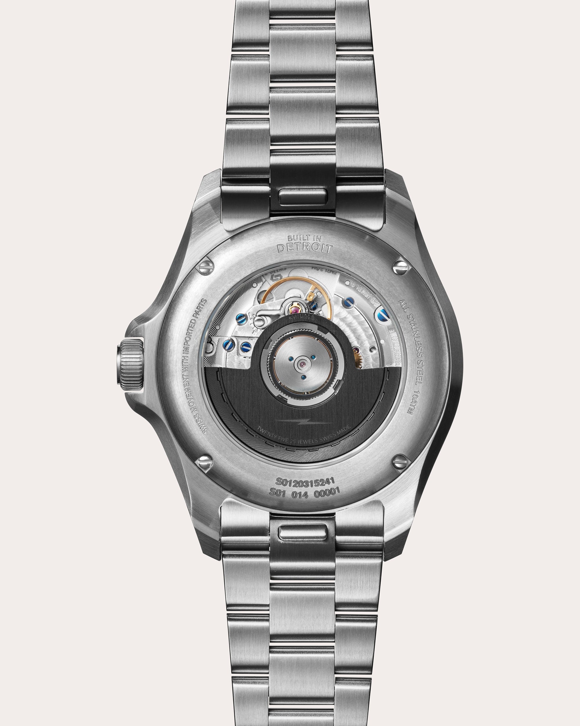Men's Monster GMT 40mm Bracelet Watch