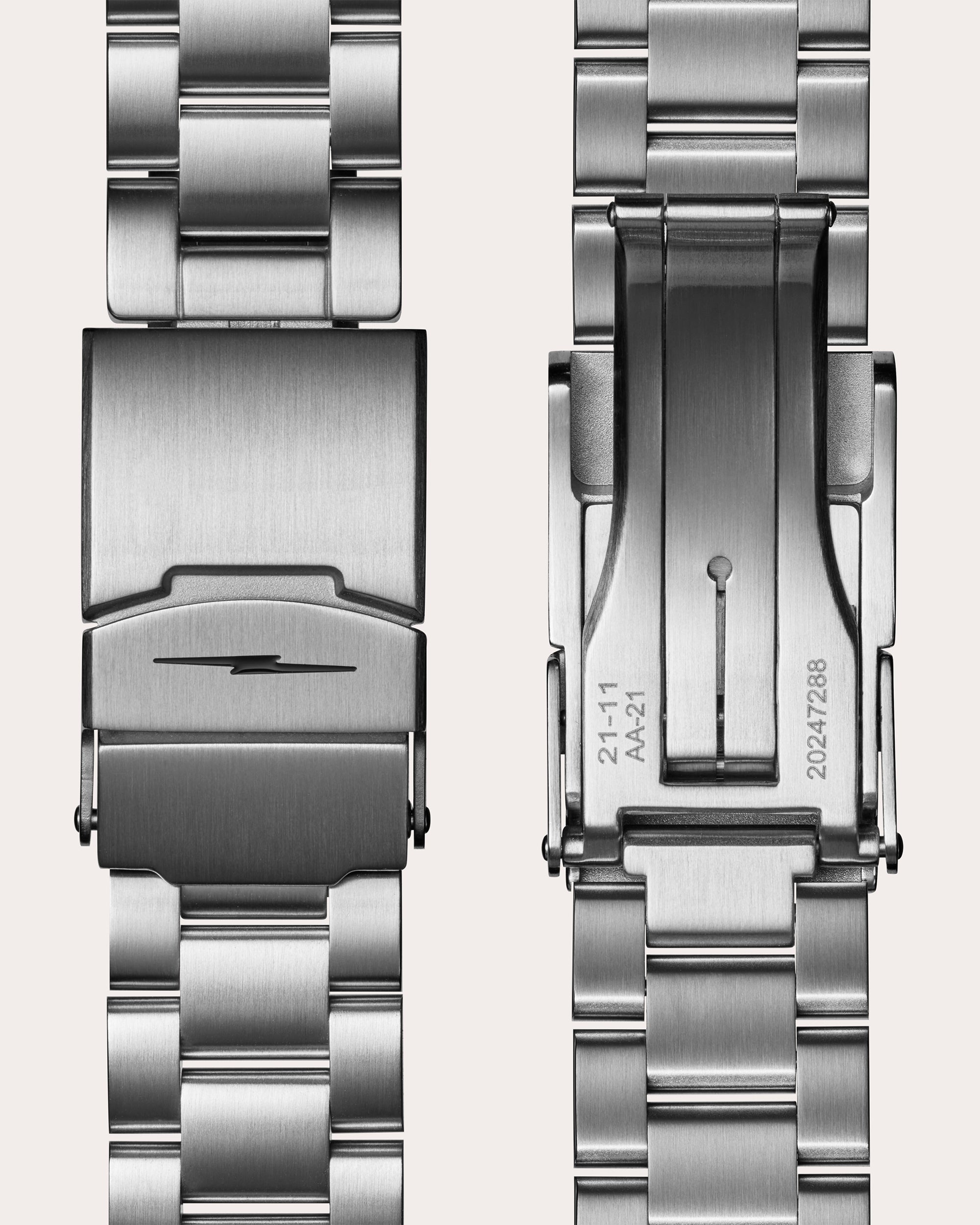 Men's Monster GMT 40mm Bracelet Watch