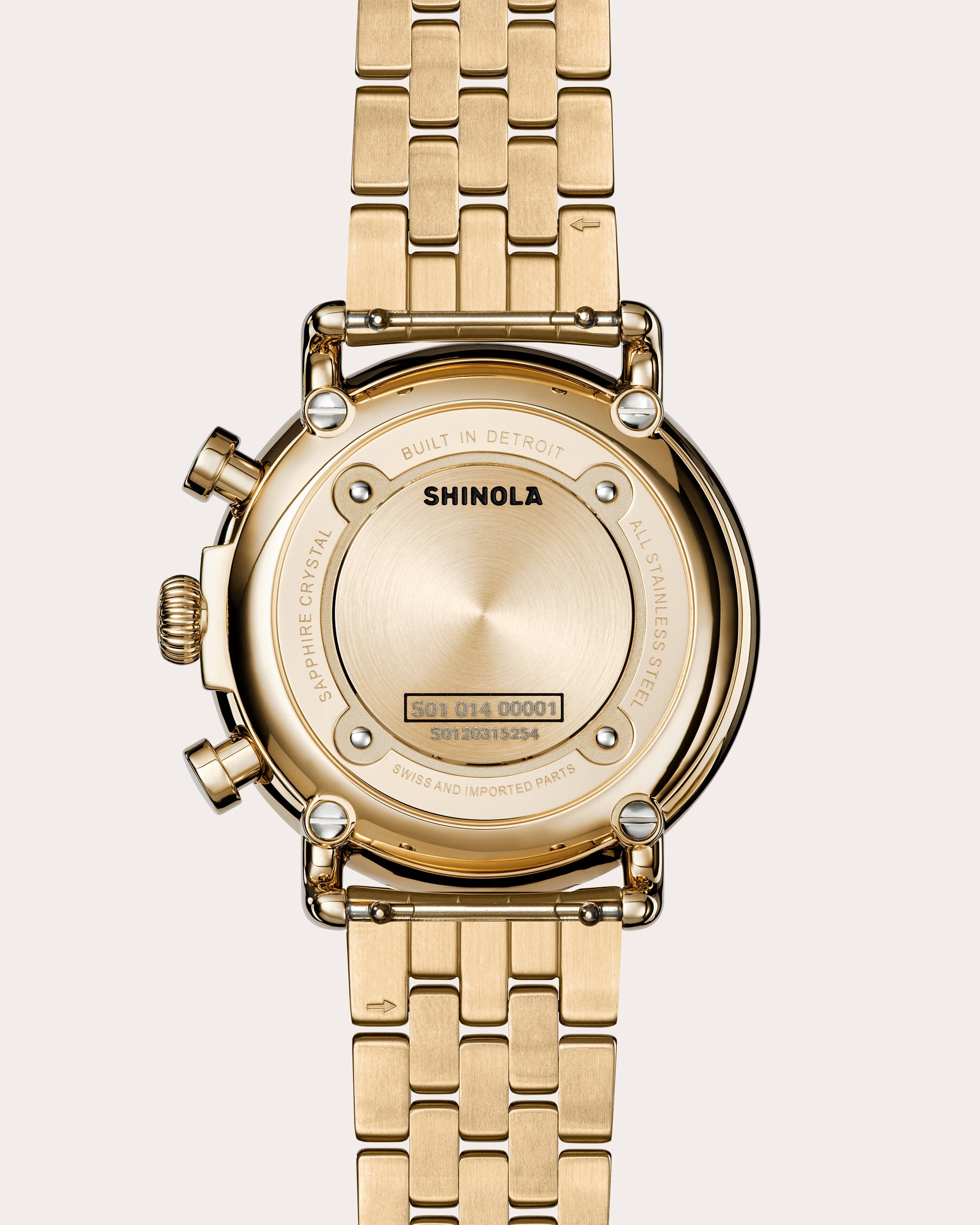 Runwell 37mm Three-Eye Chronograph Watch | Olivela