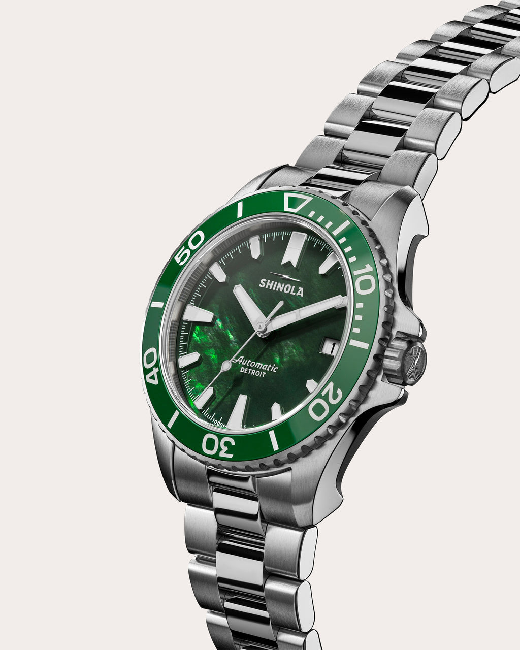Men's Mother of Pearl Lake Ontario Monster 39mm Watch