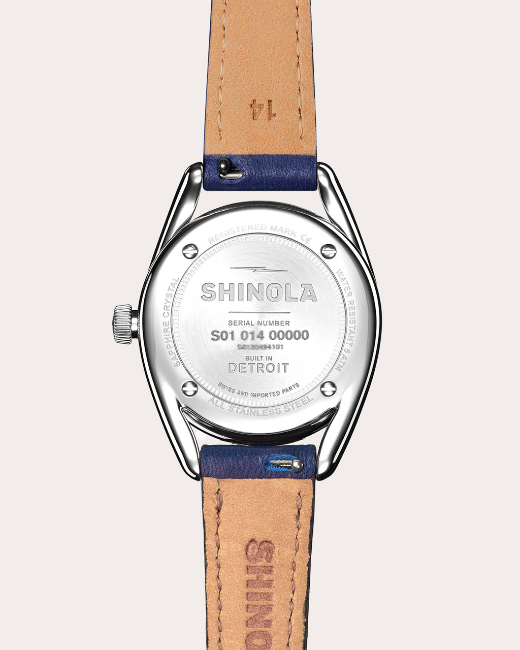 Sapphire Mother of Pearl Derby Watch