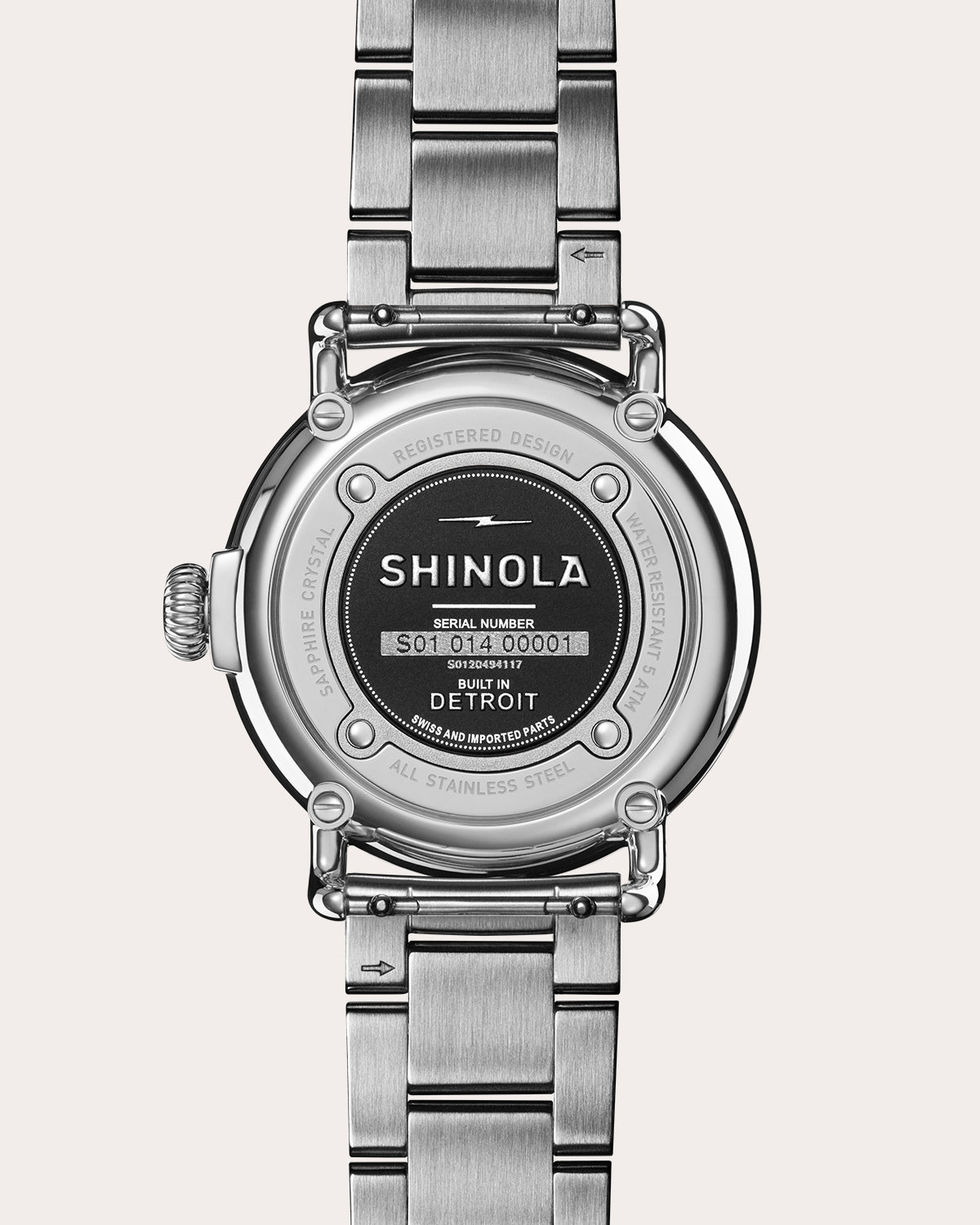 Runwell Lightning 36mm Bracelet Watch