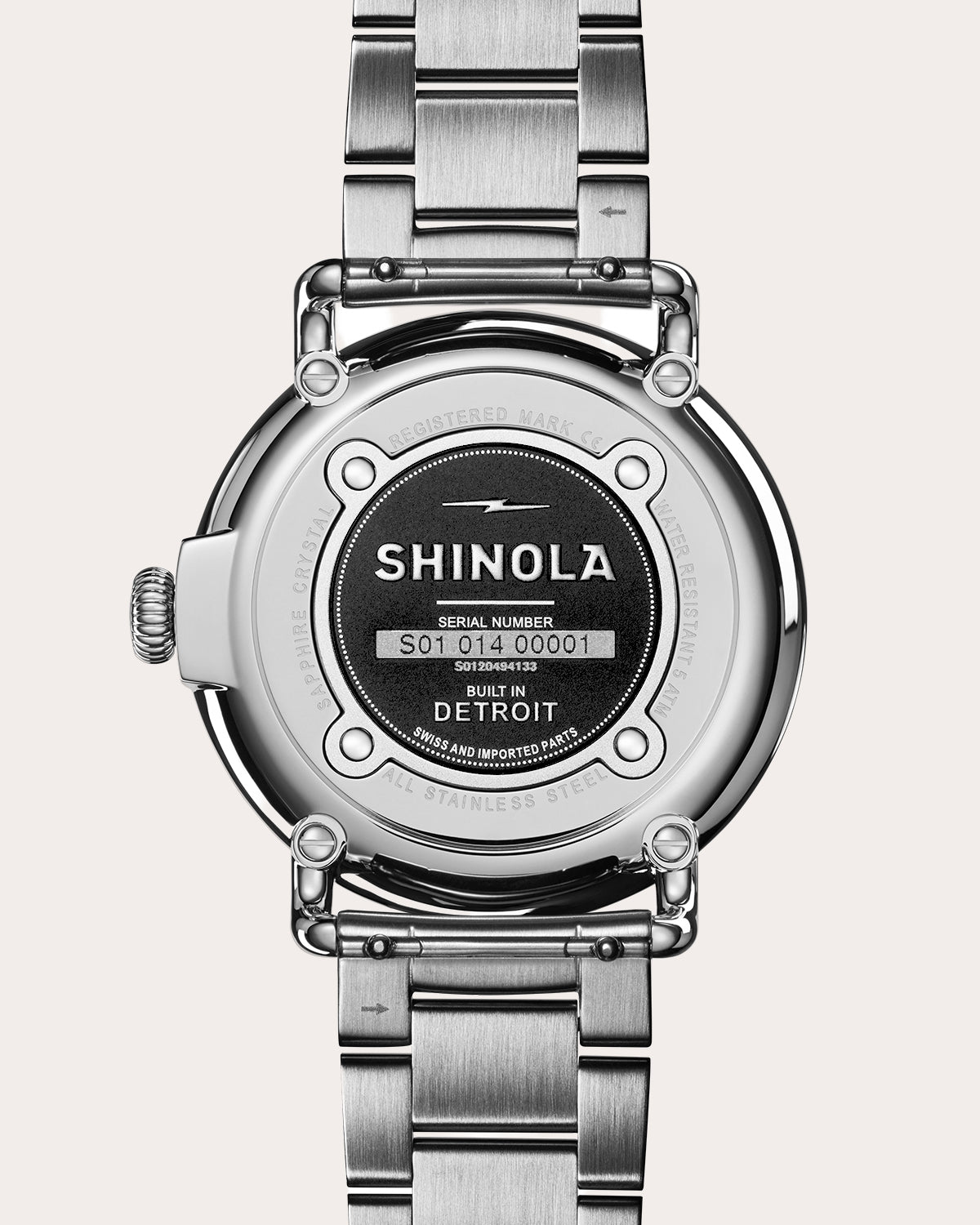 Runwell Lightning 41mm Sub-Second Bracelet Watch
