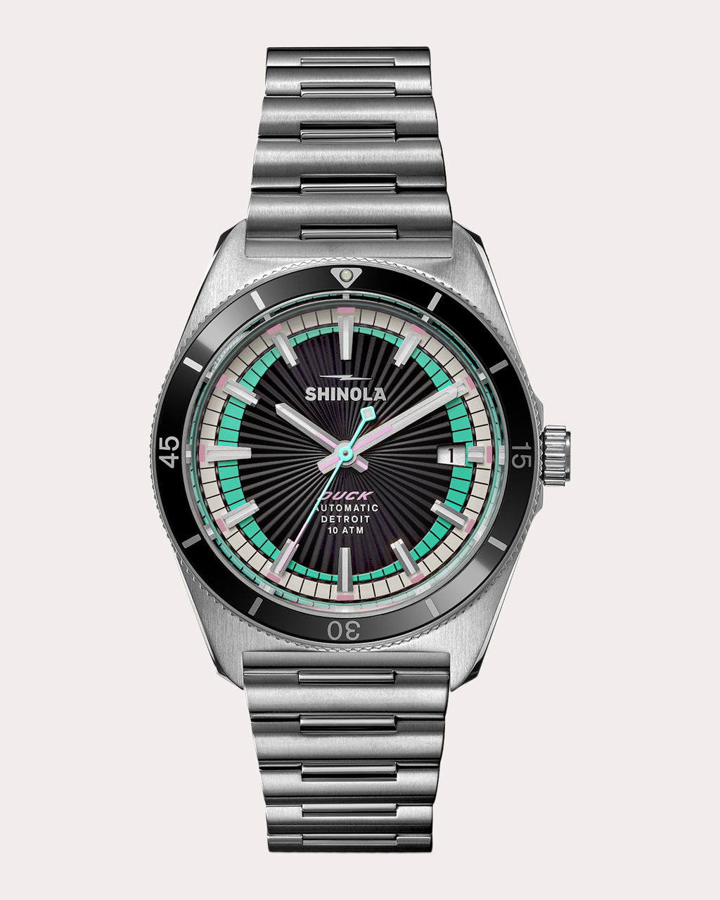 Men's Duck Automatic 38mm Bracelet Watch