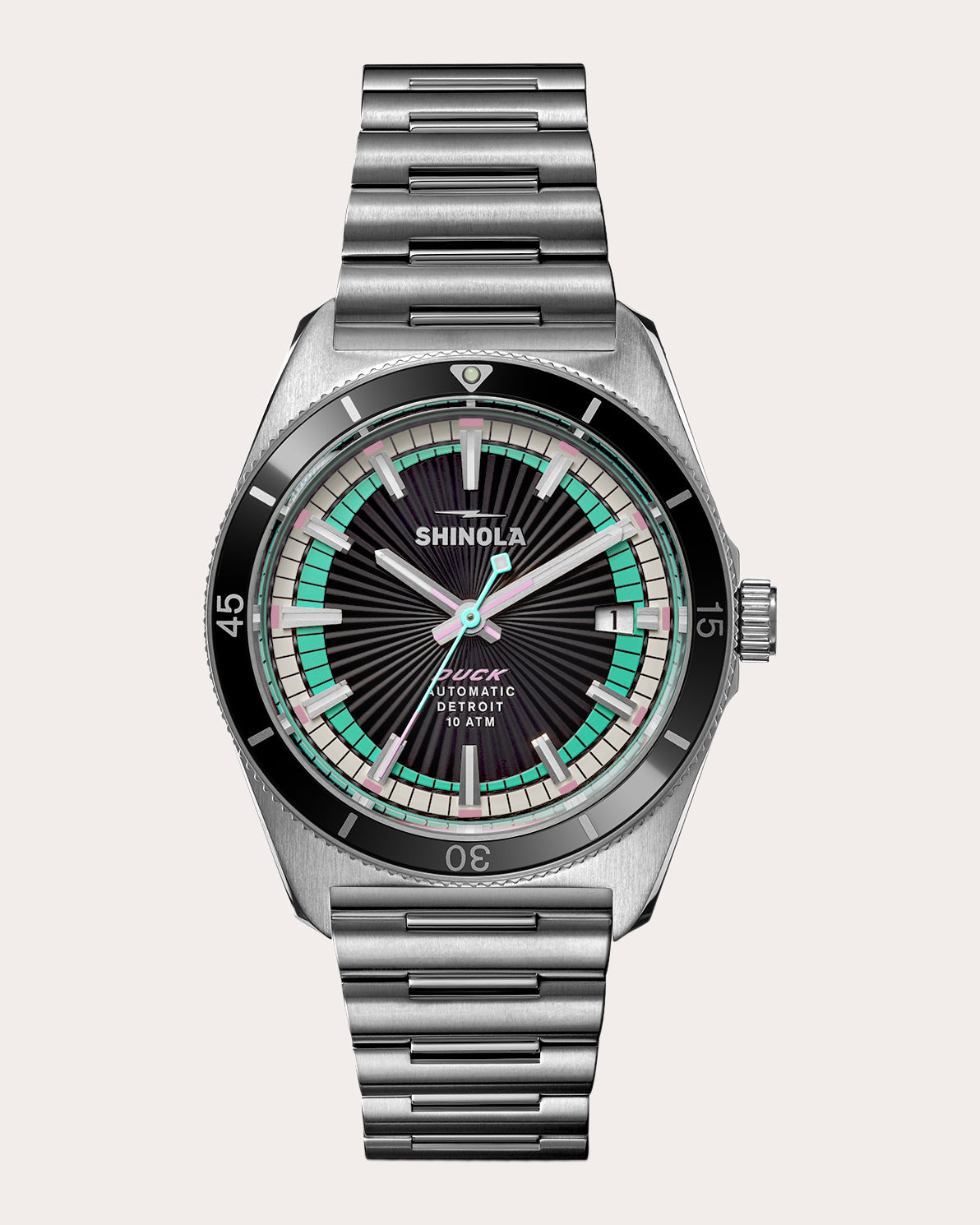 Men's Duck Automatic 38mm Bracelet Watch