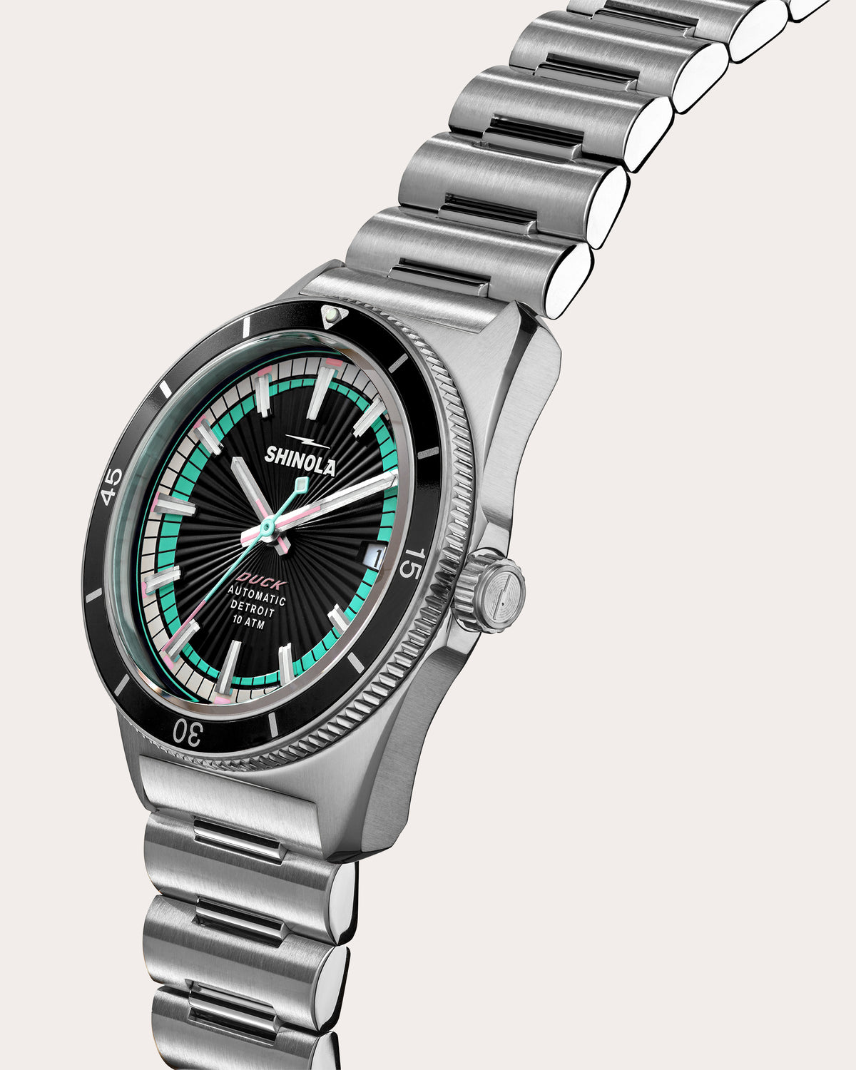 Men's Duck Automatic 38mm Bracelet Watch