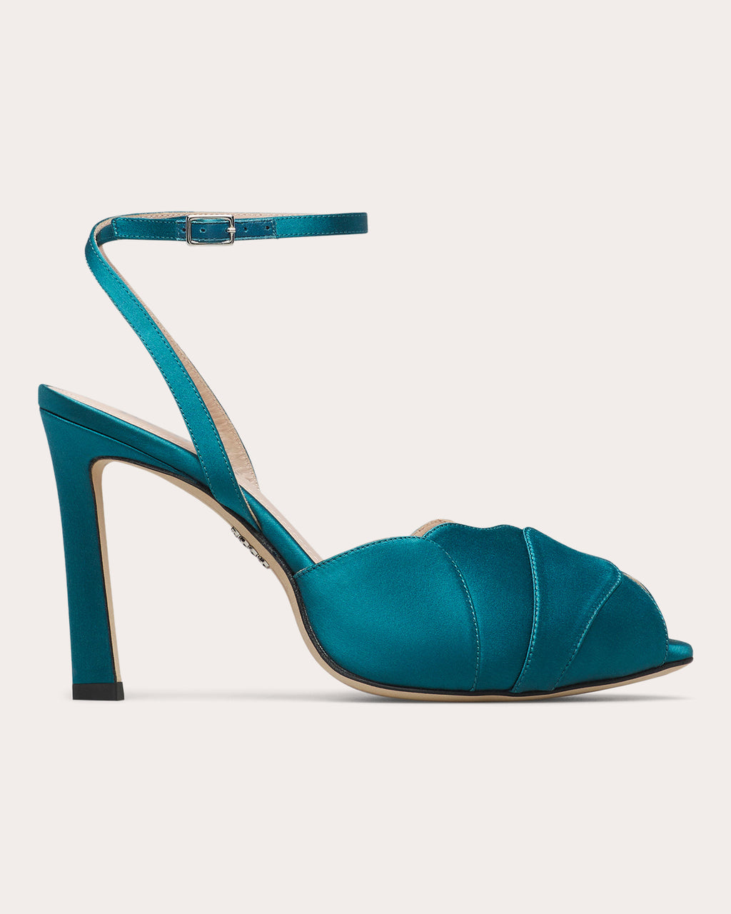 Tricia 100 Petal Satin Platform Sandal