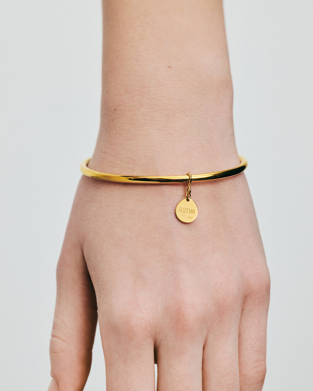 18k Gold Arc Cuff Bracelet