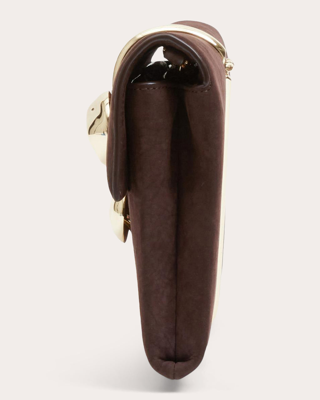 Amaya Nubuck Leather Clutch