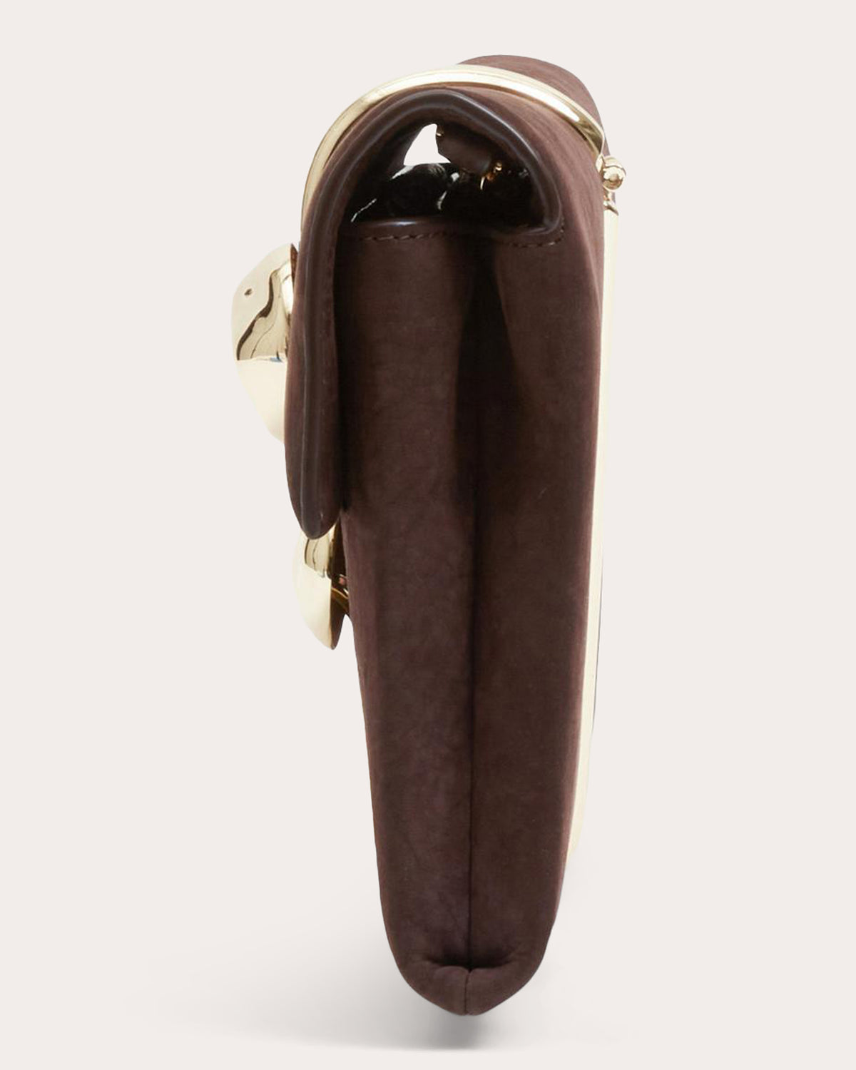 Amaya Nubuck Leather Clutch