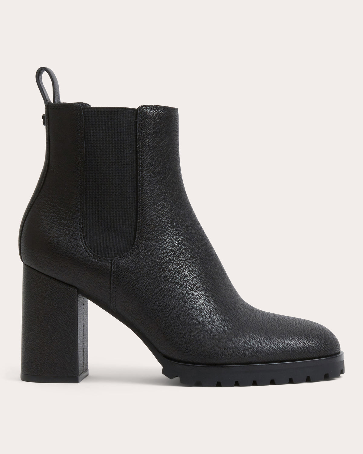 Kayla Leather Heeled Chelsea Boot