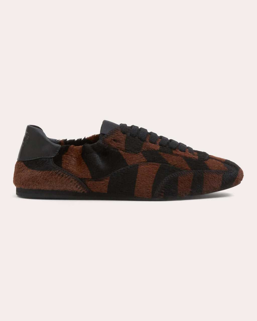 Georgie Zebra Calf Hair Sneaker